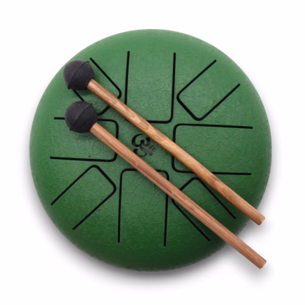 Steel Tongue Happy Drum OM Grøn - 16cm