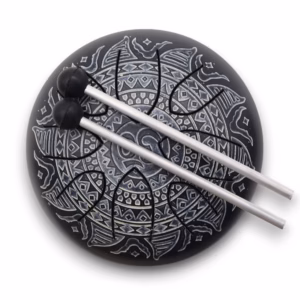 Steel Tongue Happy Drums Om Mandala Gravert - 16cm