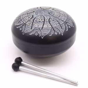 Steel Tongue Happy Drums Om Mandala Gravert - 16cm
