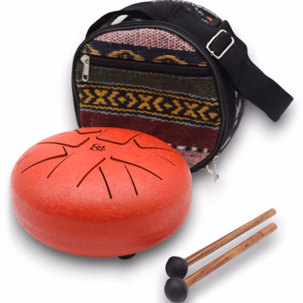 Steel Tongue Happy Drum OM Rød - 16cm