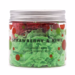 Savon Fouetté Fraise & Kiwi 120g