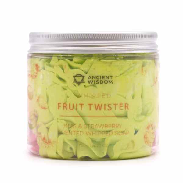 Strawberry & Kiwi Whipped Cream Soap - 120g