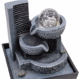 Fuente de Agua Interior - 18cm - Relajantes Ollas Vertedoras