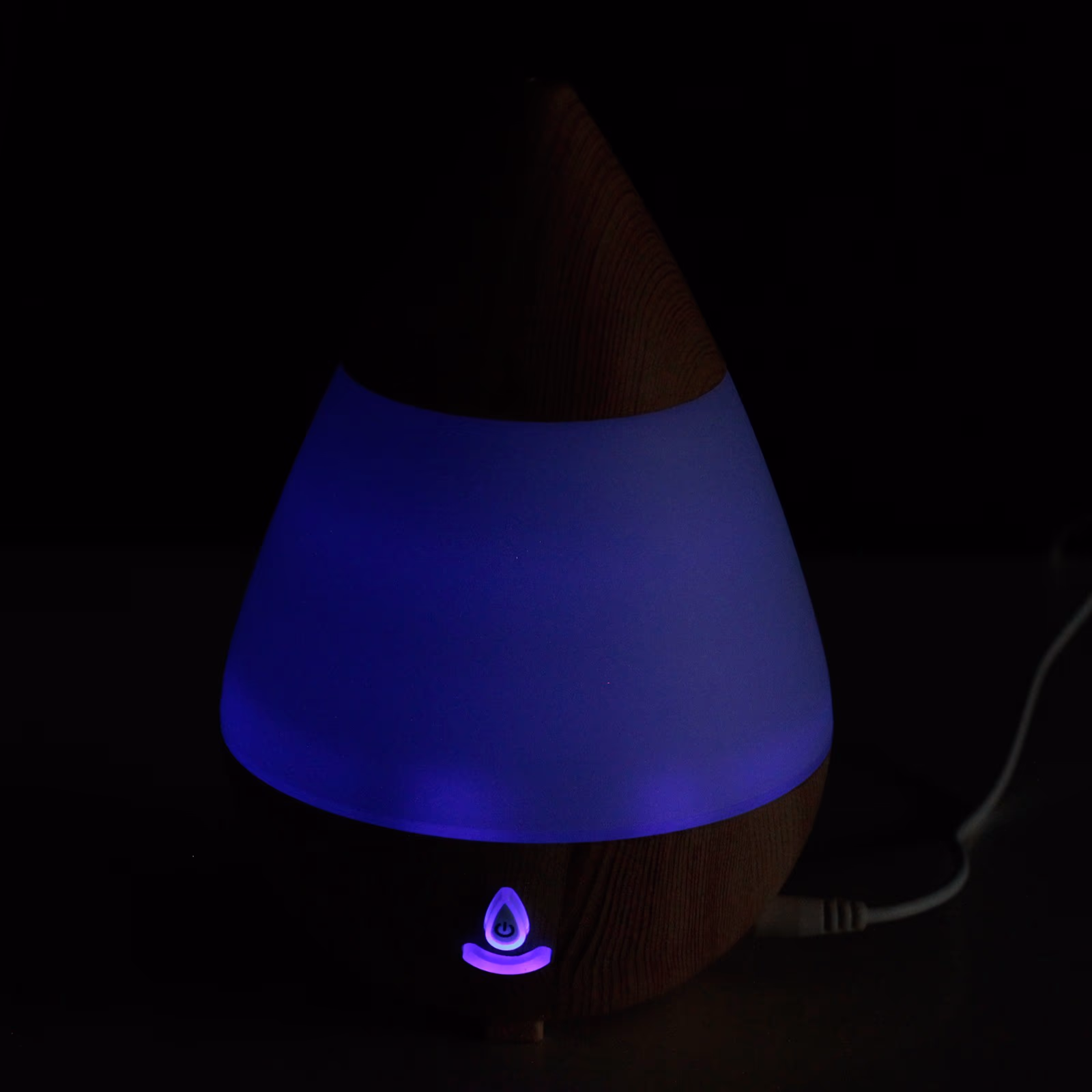 Teardrop Aroma Aromadiffuser - USB - LED - Farger 4 Teardrop Aroma Aromadiffuser - Usb - Led - Farger