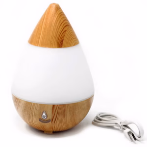 Teardrop Aroma Aromadiffuser - USB - LED - Farger