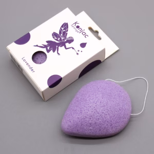 Esponja Konjac Gota - Lavanda - Calmante