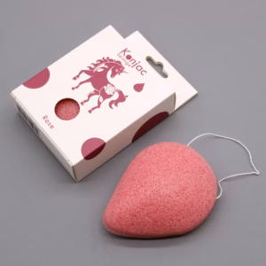 Teardrop Konjac Sponge - Rose - Anti - Aging