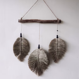 Feuilles de Raffa 3 Pièces 46x53cm