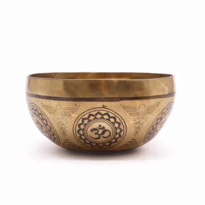 Cuenco Tibetano Sanador Grabado - 16cm - 7 Chakra