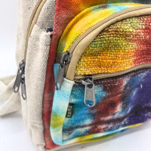 Tiedye Hennep Schouder Slingertas