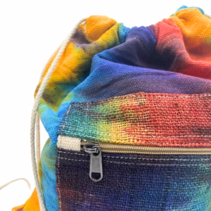 Tiedye Taske med Hampesnor