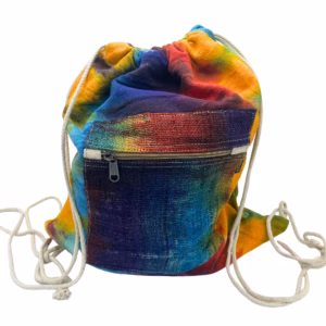 Tiedye Hemp String Bag