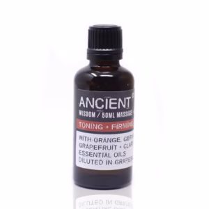 Tonende og Opstrammende Massageolie - 50ml