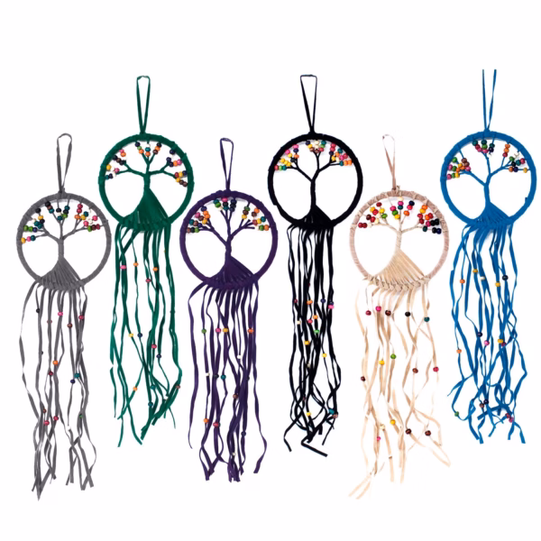 Tree of Life Dreamcatcher - 12cm - Assorted