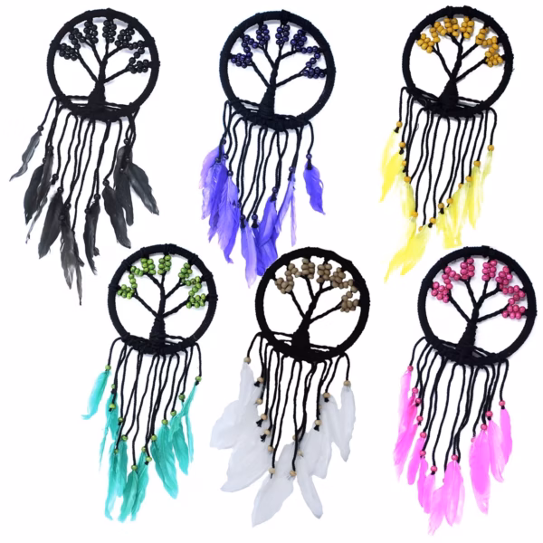 Tree of Life Dreamcatcher - 16cm - Assorted