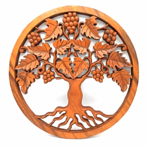 Panel de Madera - Árbol de la Vida de Uva - 40cm