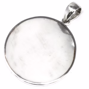 Zilveren Hanger - Levensboom - 30mm - Parelmoer