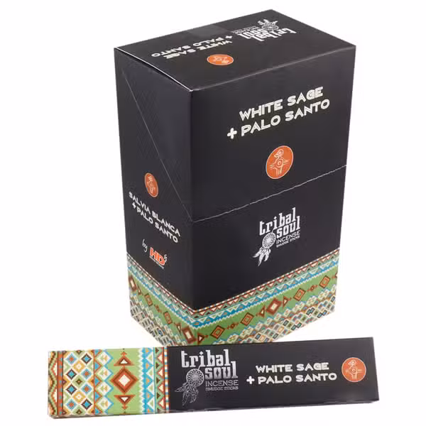 Tribal Soul Wierook - Witte Salie + Palo Santo