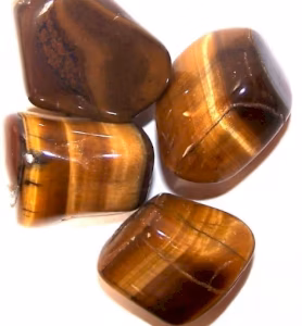 Gepolijste Tuimel Stenen - Gouden Tijgeroog - Medium