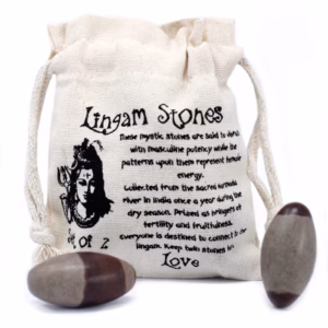 Twee Inch Lingam - 2 Stenen