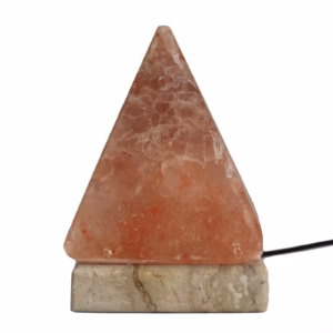 Himalaya Zout Lamp - USB Aansluiting - Piramide - 9cm Meerkleurig