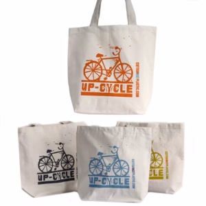 Sac Cabas Éco ' Up Cycle' - 4 Modèles Assortis
