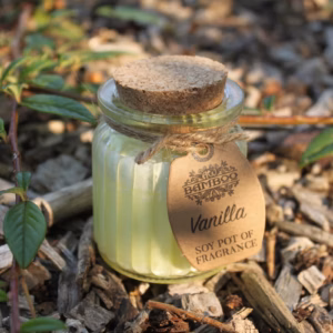 Bougies en Pot à la Cire de Soja - Vanille