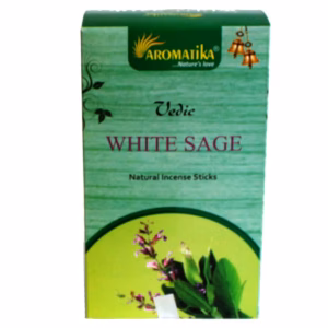 Vedic Räucherstäbchen - Weißer Salbei - 15g
