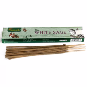 Vedic Räucherstäbchen - Weißer Salbei - 15g