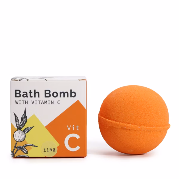 Vitamin C Infused Bath Bomb with Essential Oils
