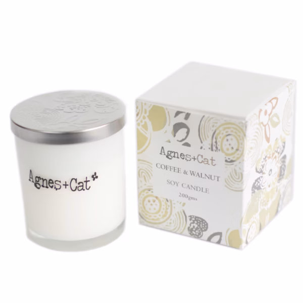 Votive Lys Duftlys - Kaffe og Valnøtt