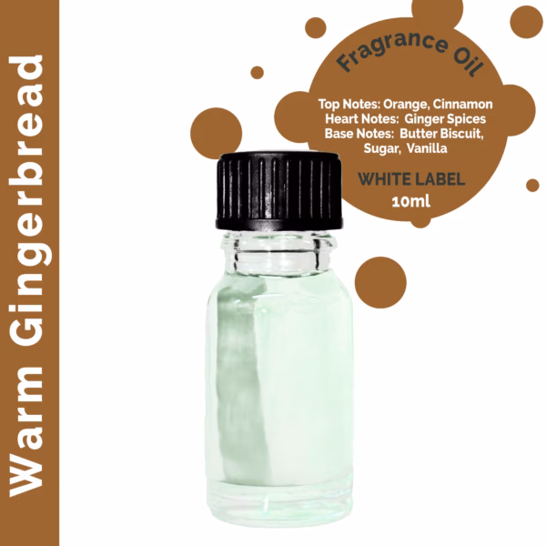 Varme Peberkager Duftolie 10ml - Uden Mærkning