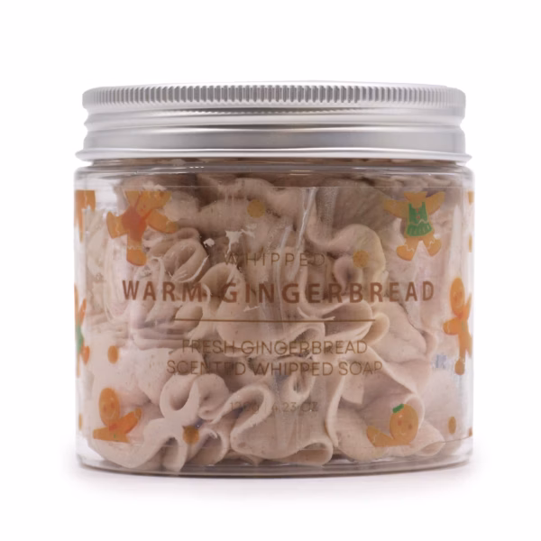 Warm Gingerbread Whipped Cream Soap - 120g
