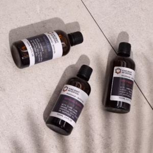 Varm og Opløftende Massageolie - 100ml