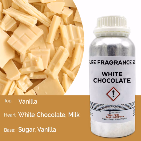 Hvid Chokolade Ren Duftolie - 500ml