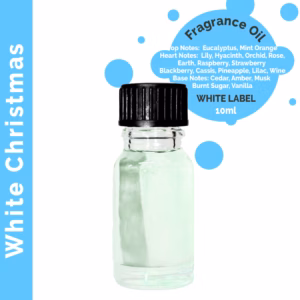 Noël Blanc Huile Parfumée 10ml - Sans Etiquette