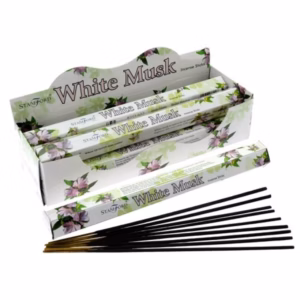 Stamford Premium Wierook Stokjes - Display Doos - Witte Muskus