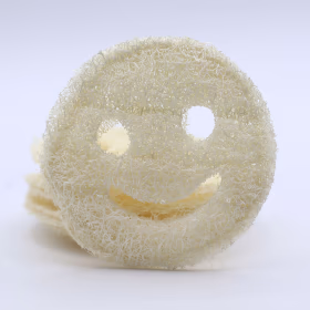 Smiley Face Loofah