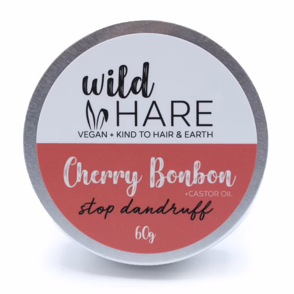 Körsbär - Wild Hare Fast Schampo 60g - Wild Hare Solid Shampoo 60g