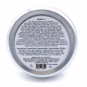 Wild Hare Shampoo Bar in Blik - 60gr - Orchidee