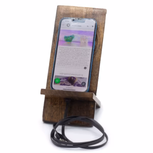 Wooden Carved Phone Stands - Tree of Life 20x9.5cm