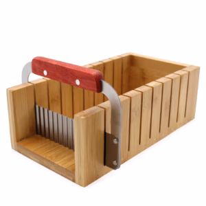 Seifenschneider - Set aus Holz - Gewellter und Gerader Ausstecher