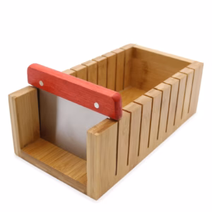 Seifenschneider - Set aus Holz - Gewellter und Gerader Ausstecher