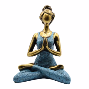 Yogadam Figur - Brons & Turkos 24cm