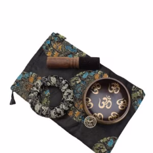 Juego de Cuenco Tibetano - Yoga OM