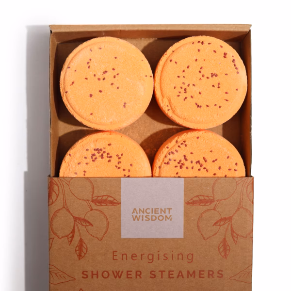 Zen Shower Steamers - Therapy Wellness Quartet - Energigivende (oransje)