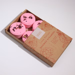 Zen Douche Stomers - Therapie Wellness Kwartet - Liefdesdrankje - Roze Rood