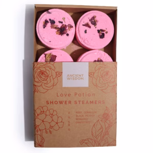 Zen Douche Stomers - Therapie Wellness Kwartet - Liefdesdrankje - Roze Rood