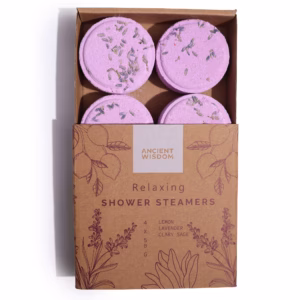 Zen Shower Steamers - Therapy Wellness Quartet - Relaxing - Purple