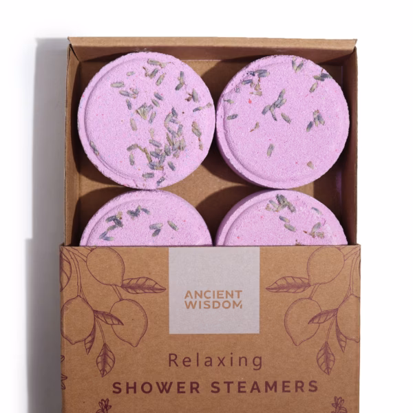 Zen Shower Steamers - Therapy Wellness Quartet - Relaxing - Purple